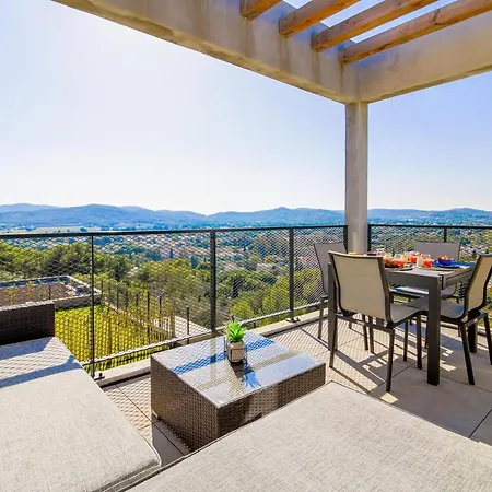 Appartamento Select' - T2 Avec Vue - Piscine Et Parking Prive - Capnat-b08