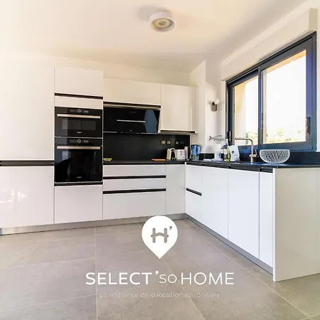 Apartament Select' - T2 Avec Vue - Piscine Et Parking Prive - Capnat-b08