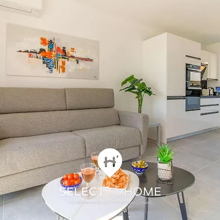 Apartment Select' - T2 Avec Vue - Piscine Et Parking Prive - Capnat-b08