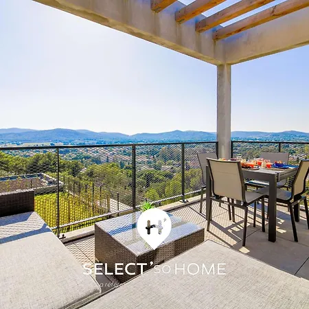 Appartement Select'sohome - Pour 4 Personnes Avec Vue Exceptionnelle - Piscine Et Garage Prive - Capnat-b08